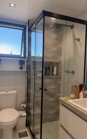 Apartamento à venda com 120m², 4 quartos e 2 vagas Apartamento à venda com 120m², 4 quartos e 2 vagasBanheiro