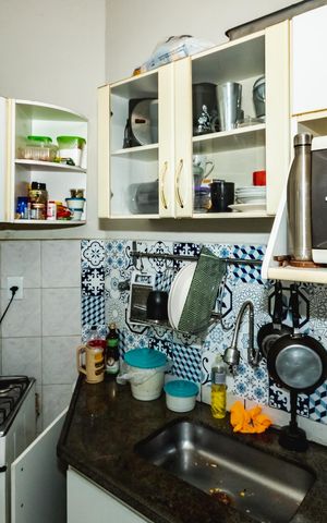 Apartamento à venda com 55m², 1 quarto e 1 vagaCozinha
