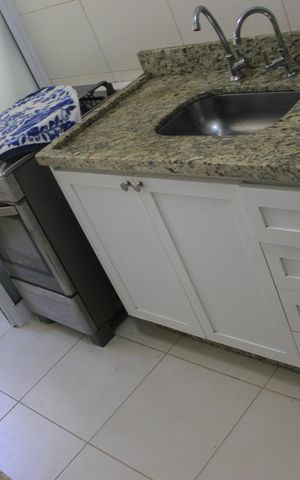 Apartamento à venda com 71m², 3 quartos e 2 vagasCozinha 