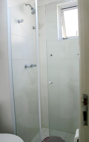 Apartamento à venda com 71m², 3 quartos e 2 vagasBanheiro da Suíte 
