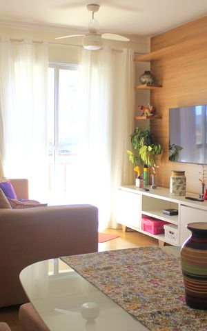 Apartamento à venda com 71m², 3 quartos e 2 vagasSala 