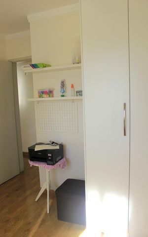 Apartamento à venda com 71m², 3 quartos e 2 vagasQuarto 2