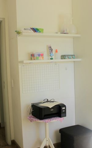 Apartamento à venda com 71m², 3 quartos e 2 vagasQuarto 2