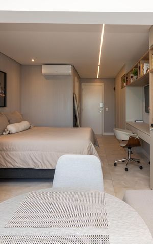 Studio para alugar com 30m², 1 quarto e sem vaga Studio para alugar com 30m², 1 quarto e sem vagaVaranda/ Cozinha