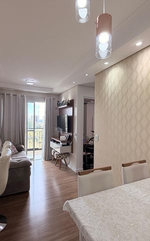Apartamento à venda com 50m², 2 quartos e 1 vagaSala