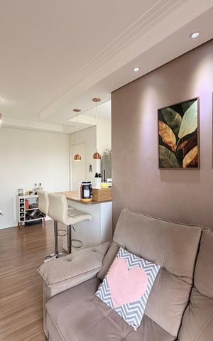 Apartamento à venda com 50m², 2 quartos e 1 vagaSala