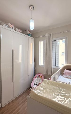 Apartamento à venda com 50m², 2 quartos e 1 vagaQuarto 1