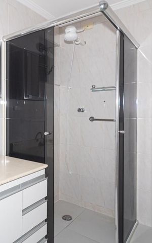 Apartamento à venda com 105m², 3 quartos e 1 vagaBanheiro da Suíte