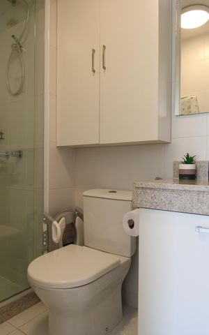 Apartamento à venda com 85m², 2 quartos e 1 vagaBanheiro social