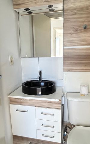Apartamento para alugar com 47m², 2 quartos e 1 vagaBanheiro