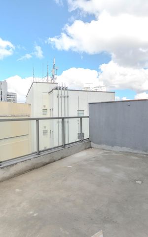 Studio para alugar com 28m², 1 quarto e sem vaga Studio para alugar com 28m², 1 quarto e sem vagaSacada
