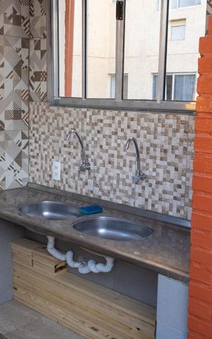 Apartamento à venda com 44m², 2 quartos e 1 vaga Apartamento à venda com 44m², 2 quartos e 1 vagaÁrea comum - Churrasqueira