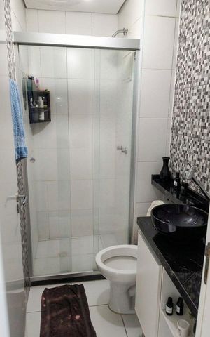 Apartamento para alugar com 45m², 2 quartos e 1 vaga Apartamento para alugar com 45m², 2 quartos e 1 vagaBanheiro