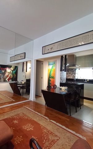 Apartamento à venda com 130m², 2 quartos e 1 vaga Apartamento à venda com 130m², 2 quartos e 1 vagaSala