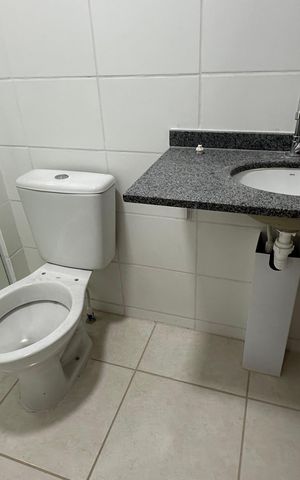 Apartamento para alugar com 58m², 2 quartos e 1 vaga Apartamento para alugar com 58m², 2 quartos e 1 vagaBanheiro quarto 2