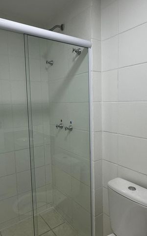 Apartamento para alugar com 58m², 2 quartos e 1 vaga Apartamento para alugar com 58m², 2 quartos e 1 vagaBanho quarto 2