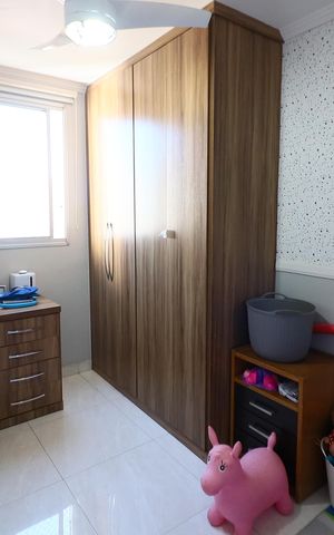 Apartamento à venda com 55m², 2 quartos e 1 vagaQuarto 2