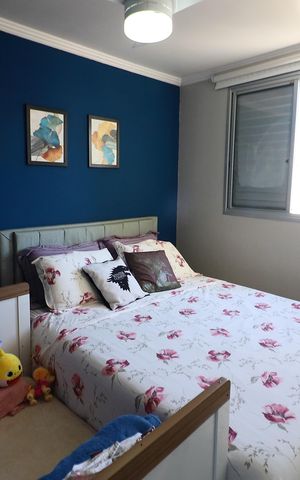 Apartamento à venda com 55m², 2 quartos e 1 vagaQuarto 1