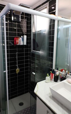 Apartamento à venda com 55m², 2 quartos e 1 vagaBanheiro