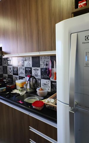 Apartamento à venda com 55m², 2 quartos e 1 vagaCozinha e Área de Serviço