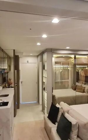 Apartamento à venda com 25m², 1 quarto e sem vaga