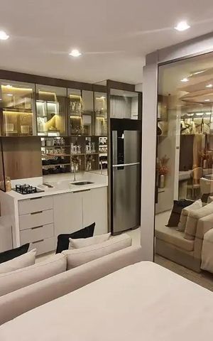 Apartamento à venda com 25m², 1 quarto e sem vaga