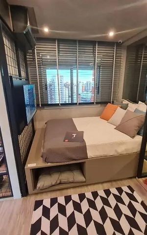 Apartamento à venda com 25m², 1 quarto e sem vaga