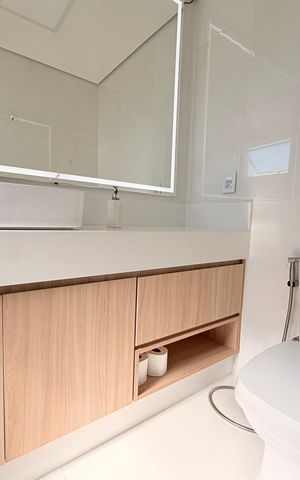 Apartamento à venda com 113m², 3 quartos e 2 vagasBanheiro da Suíte