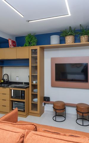 Studio à venda com 28m², 1 quarto e 1 vaga Studio à venda com 28m², 1 quarto e 1 vagaStudio