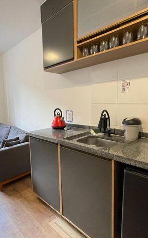 Apartamento para alugar com 25m², 1 quarto e sem vaga Apartamento para alugar com 25m², 1 quarto e sem vagaCozinha
