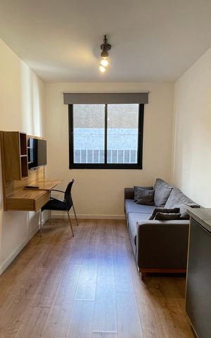 Apartamento para alugar com 25m², 1 quarto e sem vaga Apartamento para alugar com 25m², 1 quarto e sem vagaSala