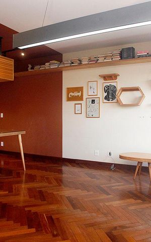 Apartamento à venda com 56m², 1 quarto e 1 vagaSala