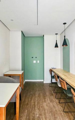 Apartamento para alugar com 36m², 2 quartos e sem vaga Apartamento para alugar com 36m², 2 quartos e sem vagaCoworking