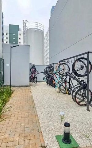 Apartamento para alugar com 36m², 2 quartos e sem vaga Apartamento para alugar com 36m², 2 quartos e sem vagaBicicletário