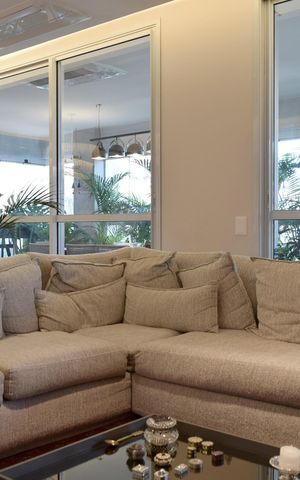 Apartamento para alugar com 215m², 3 quartos e 4 vagasSala