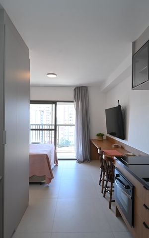 Studio à venda com 30m², 1 quarto e sem vagaCozinha
