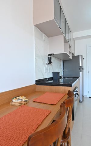 Studio à venda com 30m², 1 quarto e sem vagaCozinha