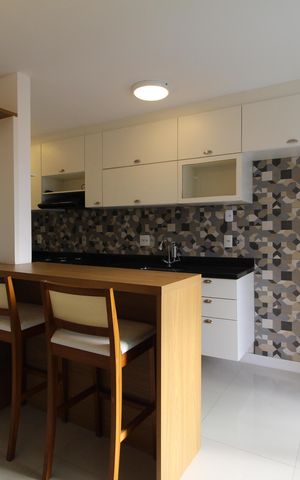 Apartamento para alugar com 80m², 2 quartos e 1 vagaCozinha e Área de Serviço