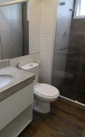 Apartamento para alugar com 80m², 2 quartos e 1 vagaBanheiro Social