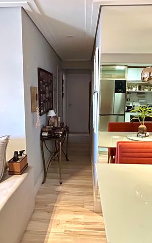 Apartamento para alugar com 59m², 2 quartos e 1 vaga Apartamento para alugar com 59m², 2 quartos e 1 vagaSala