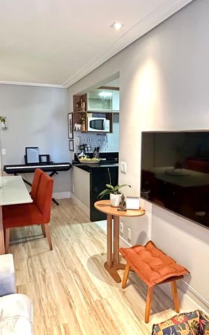 Apartamento para alugar com 59m², 2 quartos e 1 vaga Apartamento para alugar com 59m², 2 quartos e 1 vagaSala