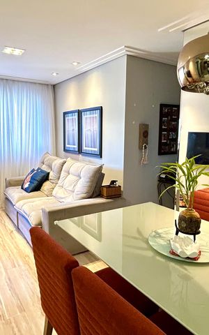 Apartamento para alugar com 59m², 2 quartos e 1 vaga Apartamento para alugar com 59m², 2 quartos e 1 vagaSala