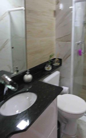 Apartamento à venda com 73m², 3 quartos e 1 vaga Apartamento à venda com 73m², 3 quartos e 1 vagaBanheiro da Social
