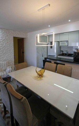 Apartamento à venda com 73m², 3 quartos e 1 vaga Apartamento à venda com 73m², 3 quartos e 1 vagaSala de jantar