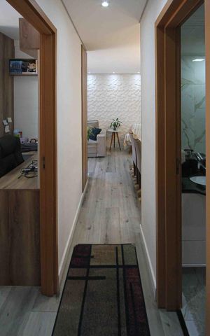 Apartamento à venda com 73m², 3 quartos e 1 vaga Apartamento à venda com 73m², 3 quartos e 1 vagaCorredor