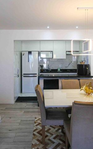 Apartamento à venda com 73m², 3 quartos e 1 vaga Apartamento à venda com 73m², 3 quartos e 1 vagaSala de jantar