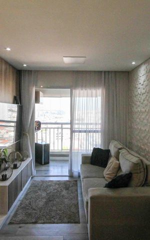 Apartamento à venda com 73m², 3 quartos e 1 vaga Apartamento à venda com 73m², 3 quartos e 1 vagaSala