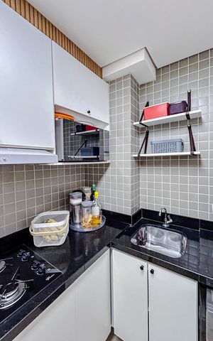 Apartamento para alugar com 33m², 2 quartos e sem vagaCozinha e Área de Serviço