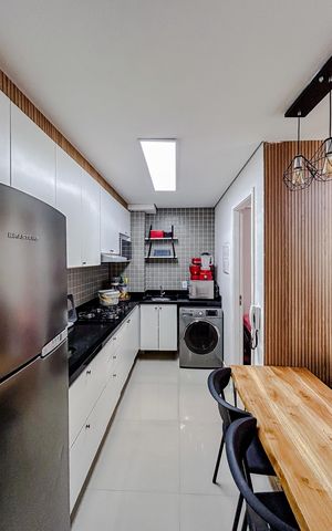Apartamento para alugar com 33m², 2 quartos e sem vagaCozinha e Área de Serviço