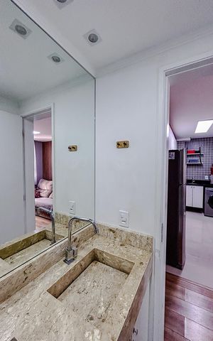 Apartamento para alugar com 33m², 2 quartos e sem vagaBanheiro
